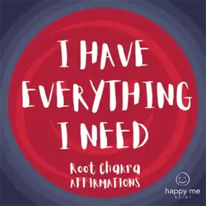 Root Chakra Affirmation